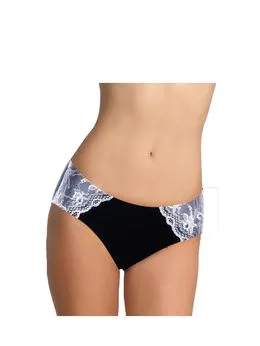 Seamless Hipster Panties with Lace Details